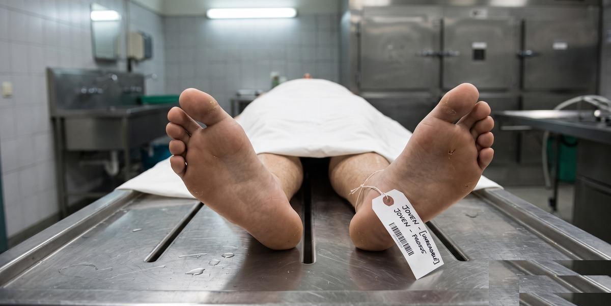Pies en morgue